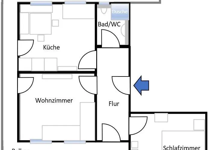 Haus Margaretenhoehe Lägenhet