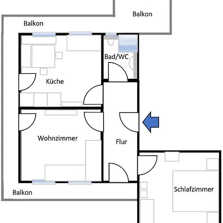 Haus Margaretenhoehe Apartamento